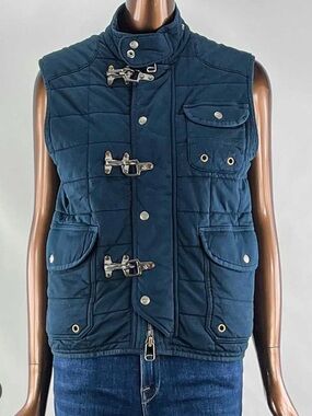 Polo by Ralph Lauren Naval Tailors Quilted Navy Toggle Women’s Vest